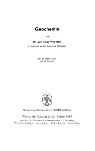 Geochemie