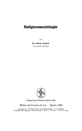 Religionssoziologie