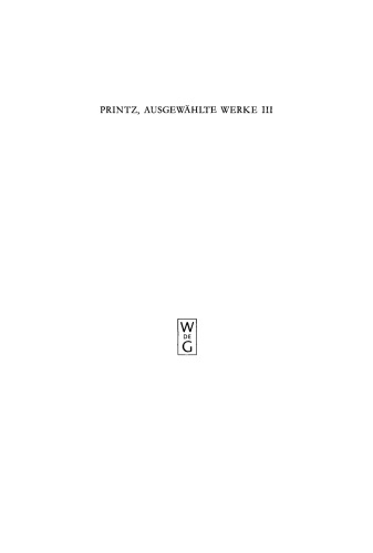 Ausgewählte Werke: Band 3 Realien