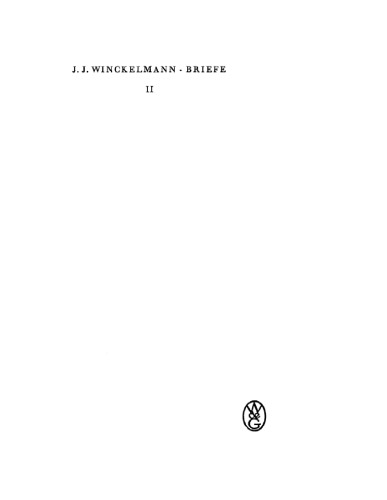 Briefe: Band 2 1759-1763