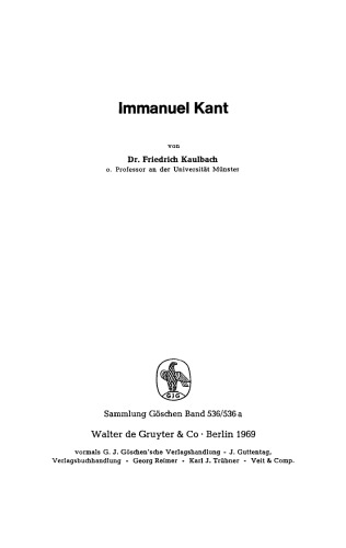 Immanuel Kant
