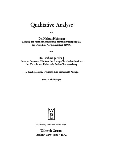 Qualitative Analyse