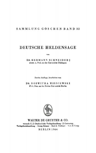 Deutsche Heldensage
