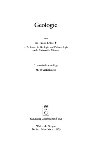 Geologie