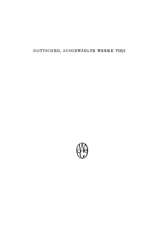 Ausgewählte Werke: Teil 1 Deutsche Sprachkunst. Erster Teil