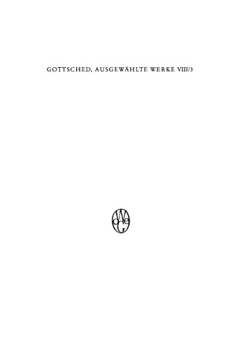 Ausgewählte Werke: Teil 3 Deutsche Sprachkunst. Varianten und Kommentar