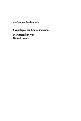 Semantik und künstliche Intelligenz: Beiträge zur automatischen Sprachbearbeitung II.