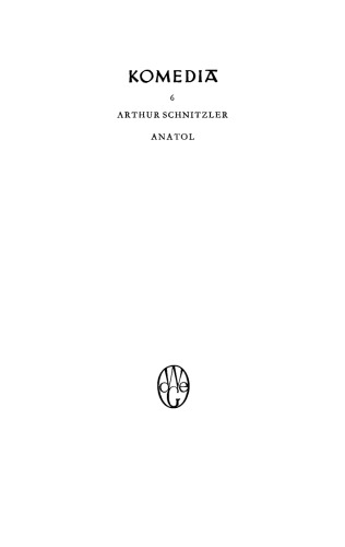 Anatol - Das Abenteuer seines Lebens