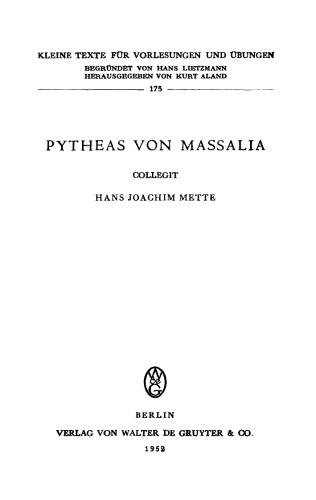 Pytheas von Massilia