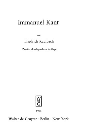 Immanuel Kant