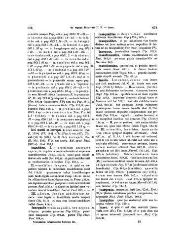 Vocabularium iurisprudentiae Romanae: Halbbd. 1/3 inaedificio - ipse