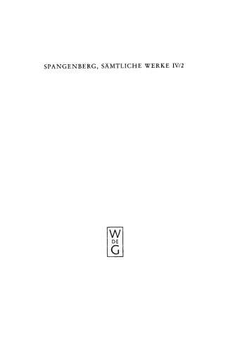 Sämtliche Werke: Band 4/2 Predigten. Meisterlieder. Krönung Matthiae