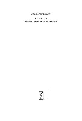 Refutatio omnium haeresium