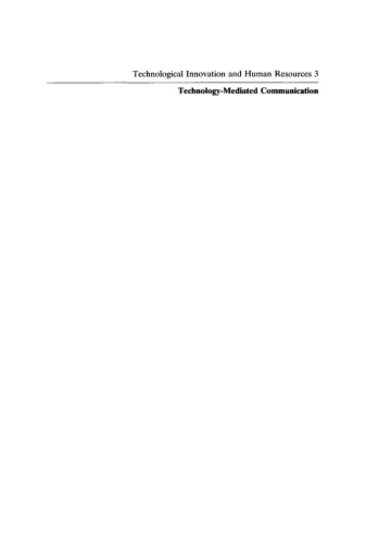 Technology-Mediated Communication