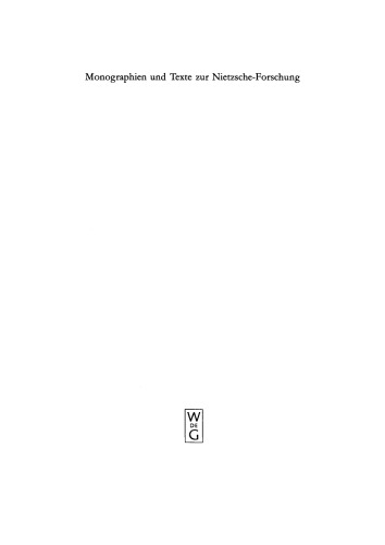 Philosophie und Politik bei Nietzsche