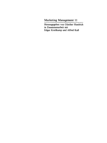 Strategisches Management und Marketing: Markt- und Wettbewerbsanalyse, Strategische Frühaufklärung, Portfolio-Management