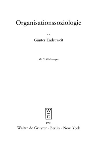 Organisationssoziologie