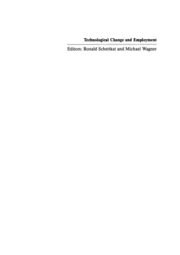 Technological Change and Employment: Innovations in the German Economy