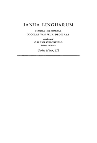 Themes in Linguistics: The 1970s
