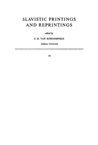 Comparative Phonology and Morphology of the Baltic Languages