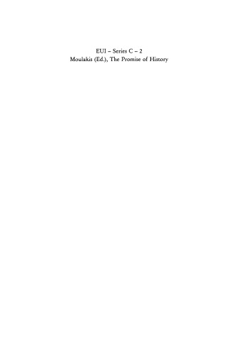 The Promise of History: Essays in Political Philosophy