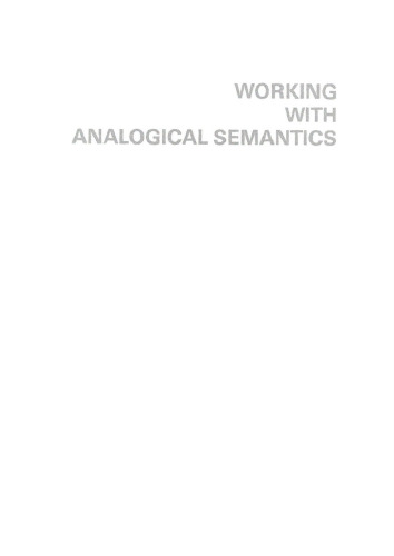 Working with Analogical Semantics: Disambiguation Techniques in DLT