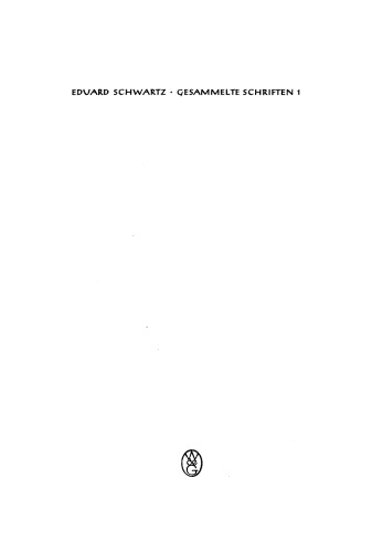 Gesammelte Schriften: Band 1 Vergangene Gegenwärtigkeiten