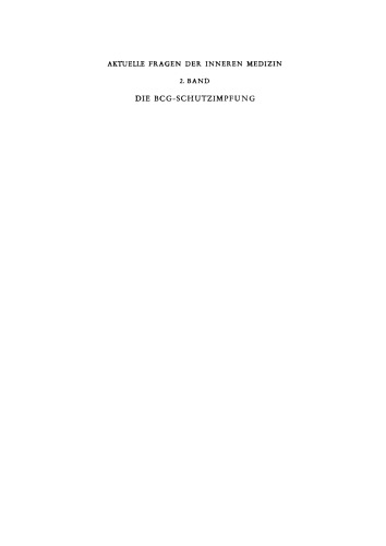 BCG-Schutzimpfung