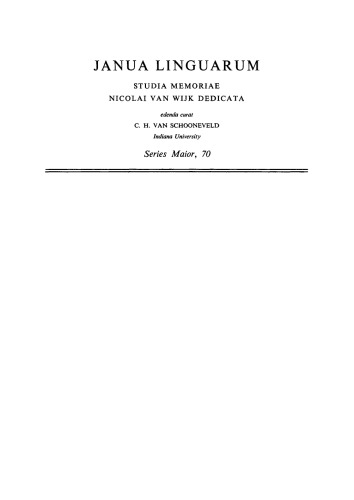 Neurolinguistic Approaches to Stuttering: Proceedings of the International Symposium on Stuttering (Brussels, 1972)