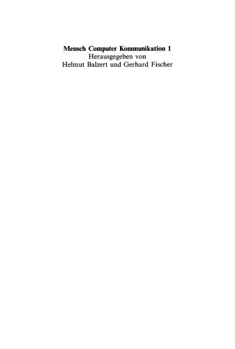 Methoden und Werkzeuge zur Gestaltung benutzergerechter Computersysteme