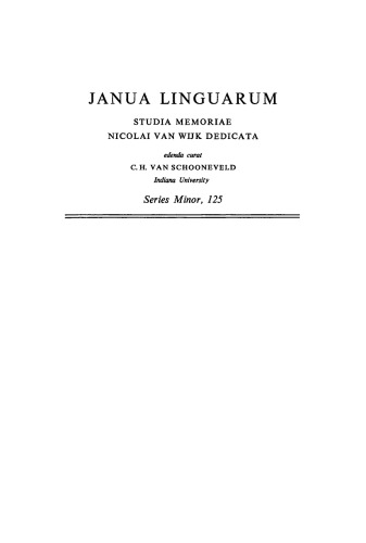 The Article and the Concept of Definiteness in Language