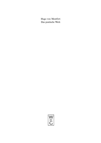 Das poetische Werk: Mit einem Melodienanhang