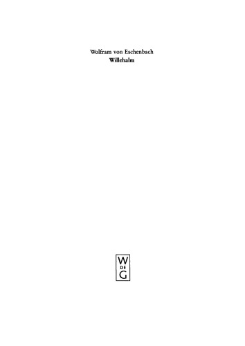Willehalm: [Text und Übersetzung] Text der Ausgabe von Werner Schröder