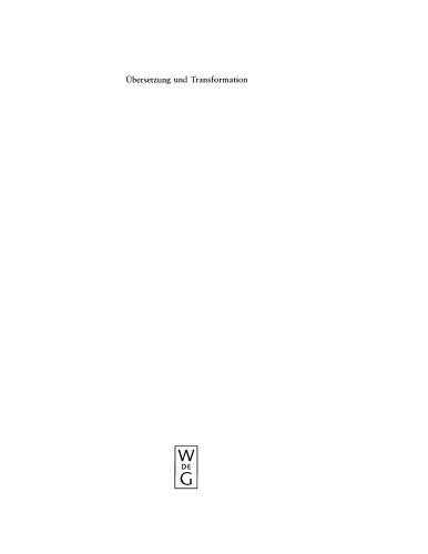Übersetzung und Transformation