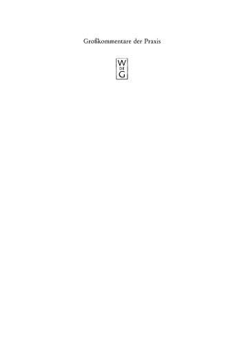 Konkursordnung: Großkommentar. §§ 1 - 42, Register