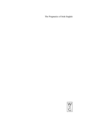 The Pragmatics of Irish English