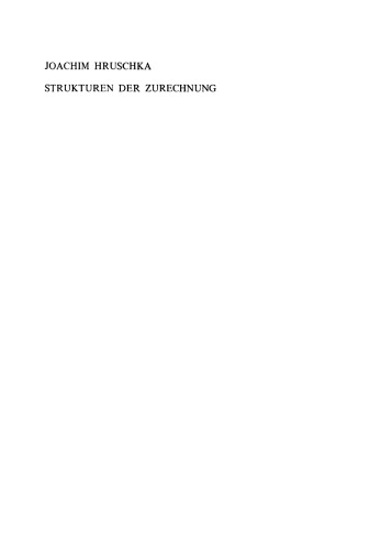 Strukturen der Zurechnung