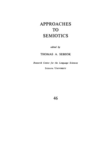 Elements of Lexicology and Semiotics