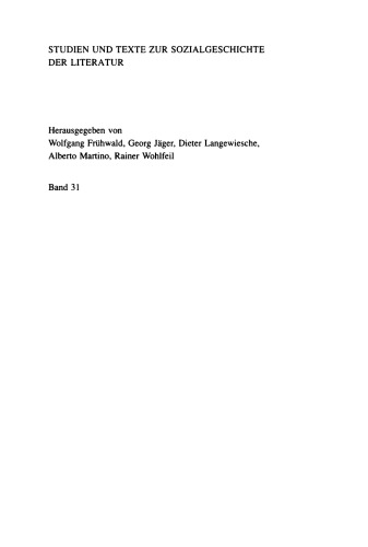 Quellen zur Rezeption des englischen und französischen Romans in Deutschland und Österreich im 19. Jahrhundert