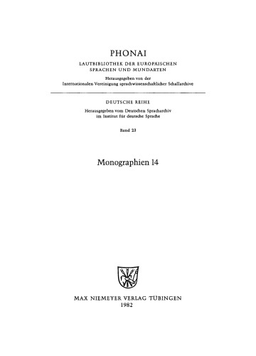 Monographien: 23 Dudenrode, Kr[eis] Witzenhausen, Netra, Kr[eis] Eschwege