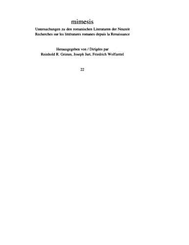 Chronos und Thanatos: Zum Existentialismus des >nouveau romancier< Claude Simon