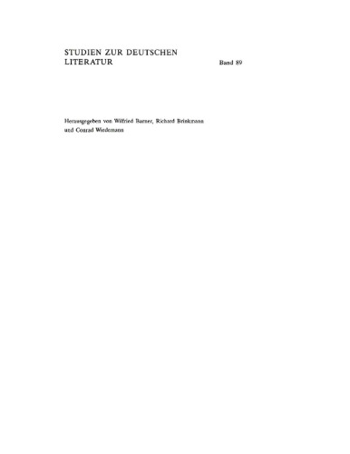 Literarische Trauerarbeit: Das Exil- und Spätwerk Alfred Döblins