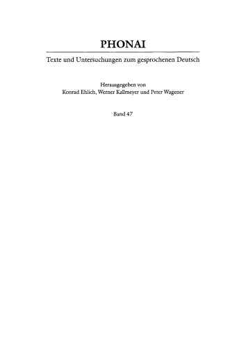 Die Aussprache der Standardsprache in der deutschen Schweiz