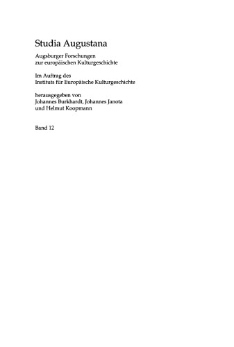 Gesangbuch: I. Faksimile der Augsburger Handschrift, II. Kommentar zur Augsburger Handschrift