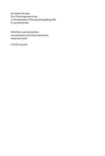 Zur Übertragbarkeit des zivilrechtlichen Überschuldungsbegriffs in das Strafrecht