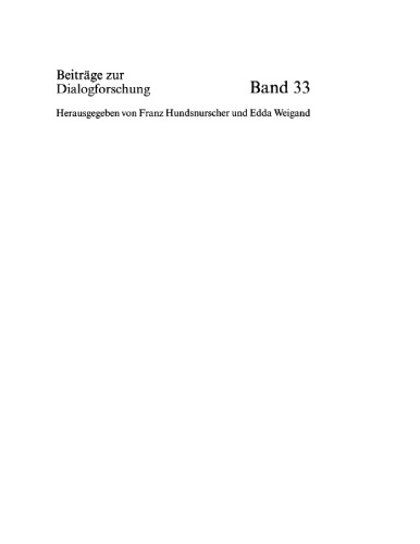 Theoretical Approaches to Dialogue Analysis: Selected Papers from the IADA Chicago 2004 Conference