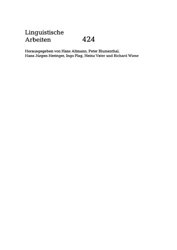 Bilingual Acquisition of Intonation: A Study of Children Speaking German and English