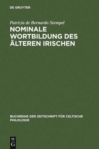 Nominale Wortbildung des älteren Irischen.