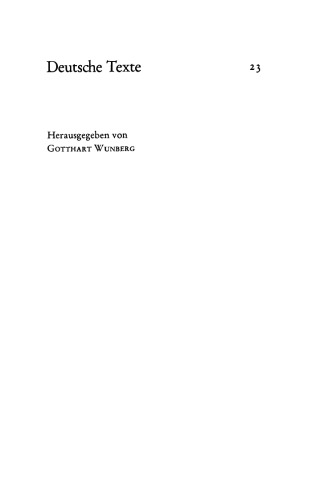 Revolution der Literatur