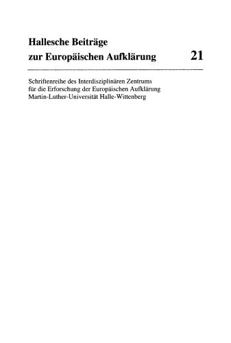 Sozietäten, Netzwerke, Kommunikation: Neue Forschungen zur Vergesellschaftung im Jahrhundert der Aufklärung